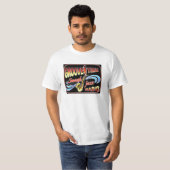 Zwart-out T-shirt (Voorkant volledig)