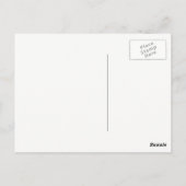  zwart paard en rood hart dank u briefkaart (Achterkant)