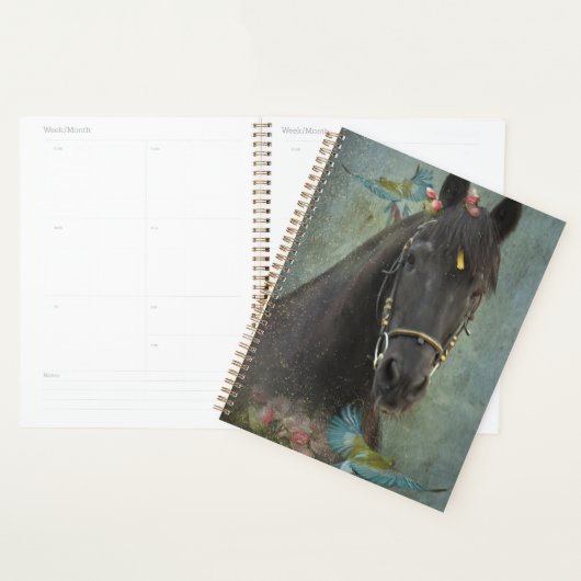 Zwart Paard Friese Paard - Kalender, Planner (Display)