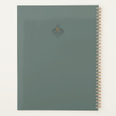 Zwart Paard Friese Paard - Kalender, Planner (Achterkant)