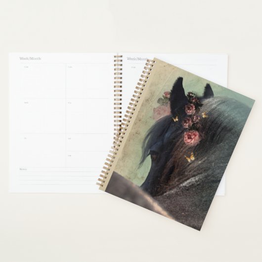 Zwart Paard Friese Paard - Kalender, Planner (Display)