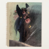 Zwart Paard Friese Paard - Kalender, Planner (Voorkant)