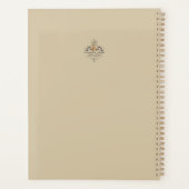 Zwart Paard Friese Paard - Kalender, Planner (Achterkant)