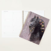 Zwart Paard Friese Paard - Kalender, Planner (Display)