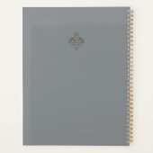 Zwart Paard Friese Paard - Kalender, Planner (Achterkant)