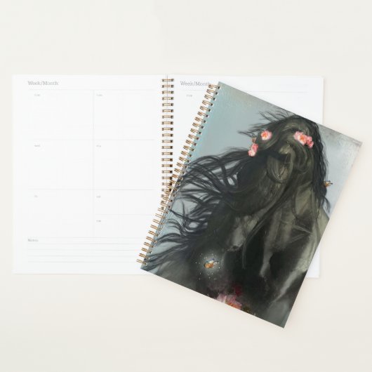 Zwart Paard Friese Paard - Kalender, Planner (Display)