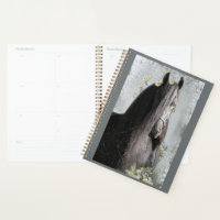 Zwart Paard Friese Paard - Kalender, Planner