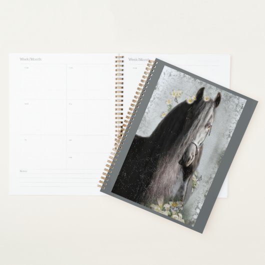 Zwart Paard Friese Paard - Kalender, Planner (Display)