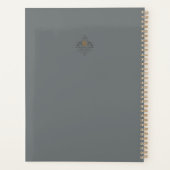 Zwart Paard Friese Paard - Kalender, Planner (Achterkant)