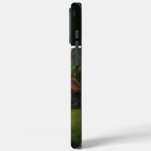 Zwart Paard in Mountain Meadow Case-Mate iPhone Case (Achterkant / Links)