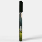 Zwart Paard in Mountain Meadow Case-Mate iPhone Case (Achterkant / Rechts)