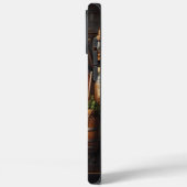 Zwart Paard met de naam Kevin Case-Mate iPhone Case (Achterkant / Links)