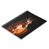 zwart paard notitieboek (Linkerzijde)
