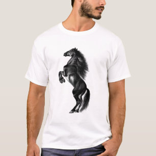 Zwart Paard T-shirt