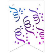 Zwart Paars | 50e verjaardag Vlaggetjes (Tweede vlag)