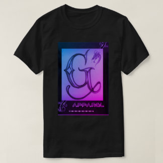 Zwart, Paars en Roze G/Apparel T-Shirt