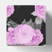 Zwart, Paars en zilvergotisch Bedankdoosjes (Bovenkant)