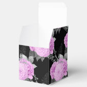 Zwart, Paars en zilvergotisch Bedankdoosjes (Geopend)