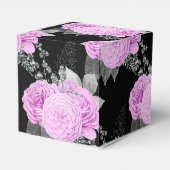 Zwart, Paars en zilvergotisch Bedankdoosjes (Achterkant)