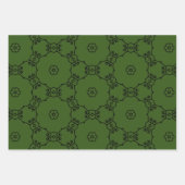 Zwart paarse blauw groen 2abc Paper Pack 572 (Voorkant 2)