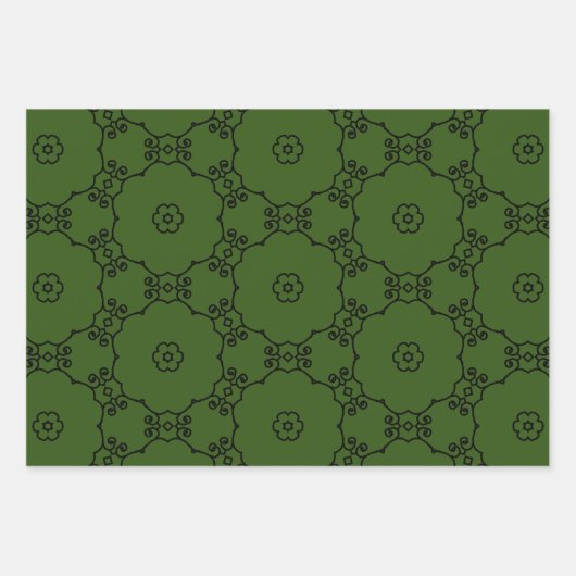 Zwart paarse blauw groen 2abc Paper Pack 572 (Voorkant 2)