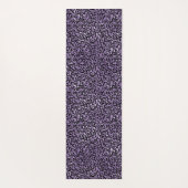 Zwart Paarse luipaard Yogamat (Achterkant)