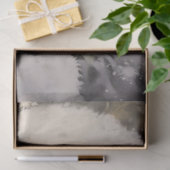 Zwart pak Santa Tissue Papier (Geschenk)