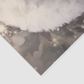 Zwart pak Santa Tissue Papier (Detail)