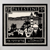 Zwart Palestijns Poster (Voorkant)