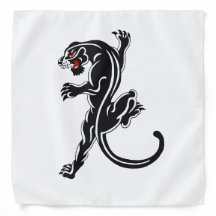 Zwart panter traditionele stijl