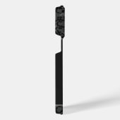 Zwart pantherfotosjabloon iPhone hoesje (Rechterkant)