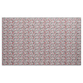 zwart papaverpatroon stof (Yard (91,4 cm))