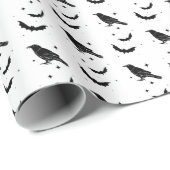 Zwart papier voor het ompakken van cadeautjes en r (Rol Hoek)