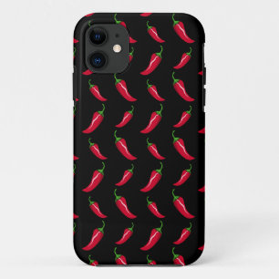 Zwart paprika's Case-Mate iPhone case