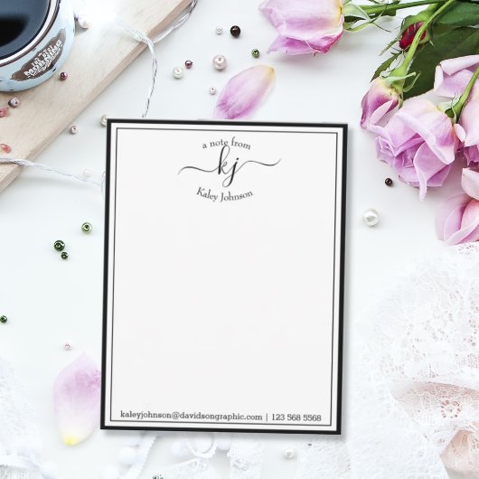 Zwart, persoonlijk | Van het bureau van de Kaart v