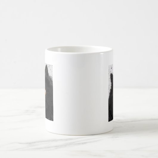 Zwart Perzisch Gezicht Koffiemok (Center)