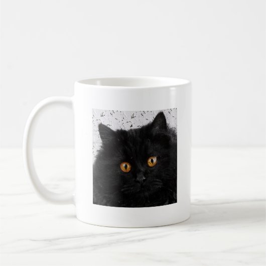 Zwart Perzisch Gezicht Koffiemok (Links)