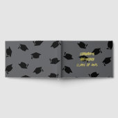 Zwart Petten Tiener Boy Afstuderen Gastenboek (Volledig)