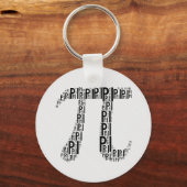 Zwart pictogram Tekst getypt | Sleutelhangers voor (Voorkant)