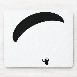 zwart pictogram voor paraplu muismat