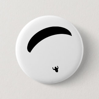 zwart pictogram voor paraplu ronde button 5,7 cm