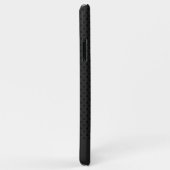 Zwart Pingat Carbon Fiber Graphite Polymer Case-Mate iPhone Case (Achterkant/rechts)