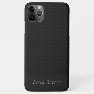 Zwart Pingat Carbon Fiber Graphite Polymer Case-Mate iPhone Case