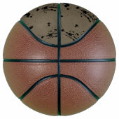 Zwart plastic en druppel basketbal (Rechts)