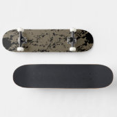 Zwart plastic en druppel persoonlijk skateboard (Horizontaal)