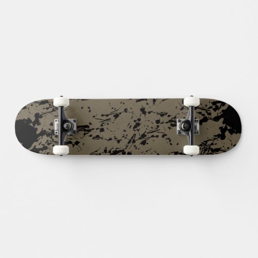 Zwart plastic en druppel persoonlijk skateboard (Horizontaal)