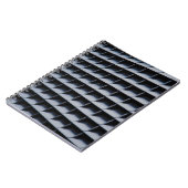 Zwart plastic lijst notitieboek (Linkerzijde)