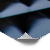 Zwart plastic lijst poster (Hoek)