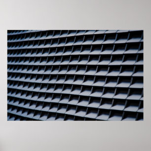 Zwart plastic lijst poster