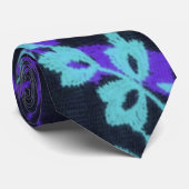 zwart plezier stropdas (Opgerold)